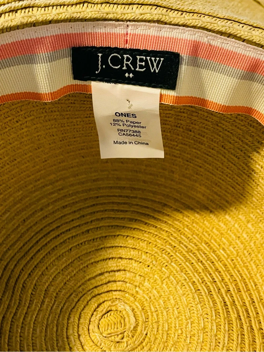 J Crew Wide Brimmed Sun Hat